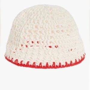 Memorial Day heart cotton crochet scullcap size 1